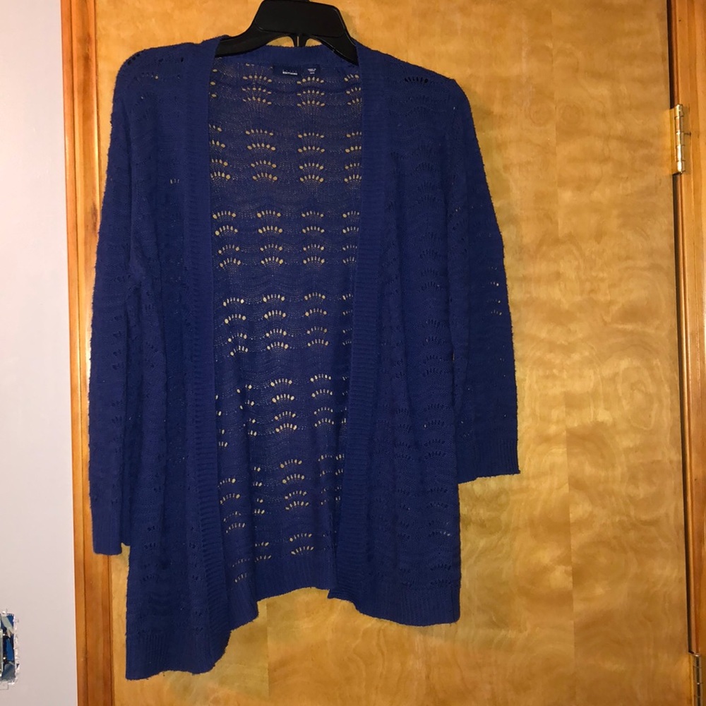 Blue Cardigan